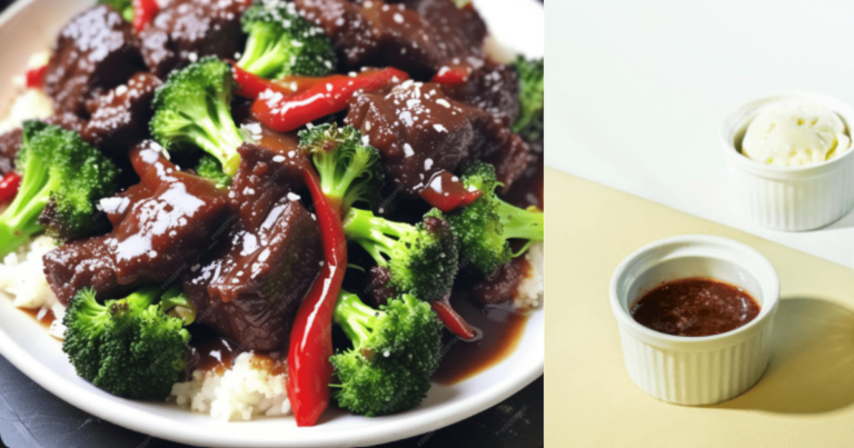 Asian beef and broccoli with a rich and savory sauce
