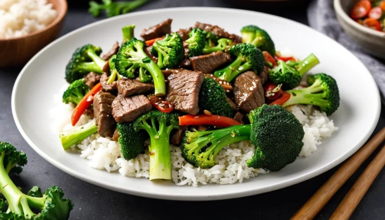 Easy beef and broccoli stir fry recipe