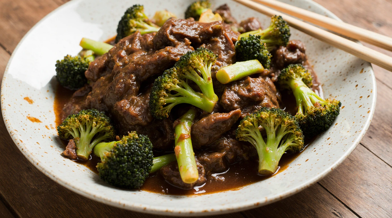 easy chinese beef and broccoli