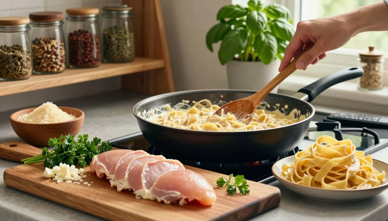 Learn How to Make the Best Chicken Alfredo in 5 Easy Steps (Delicious & Creamy)