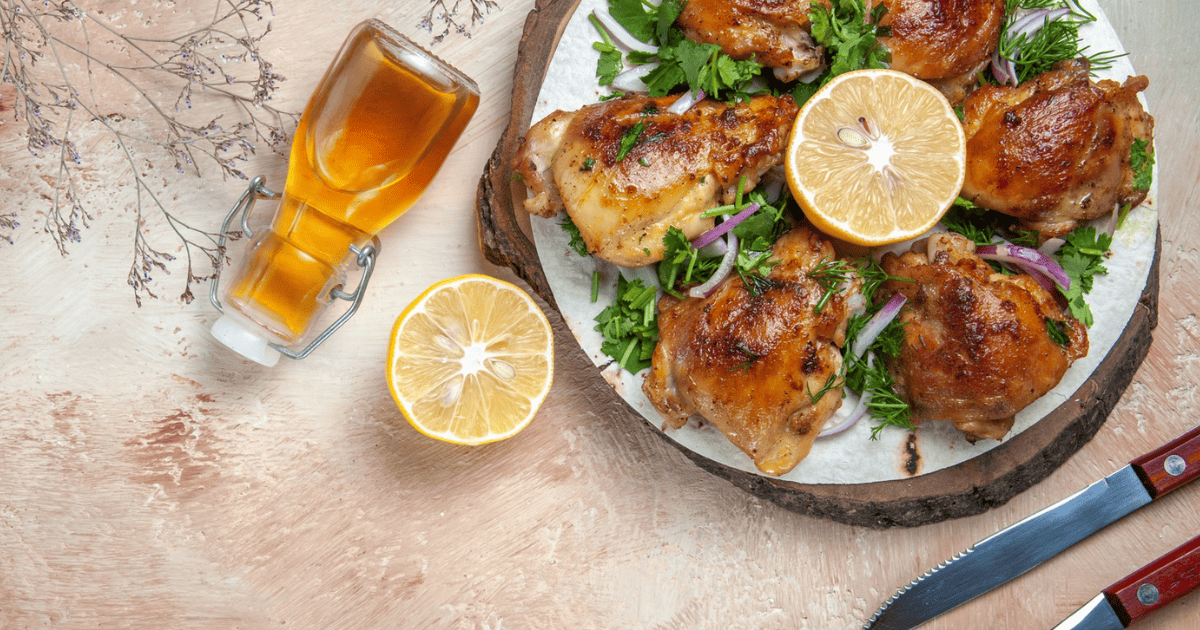 Baked Lemon Herb Chicken