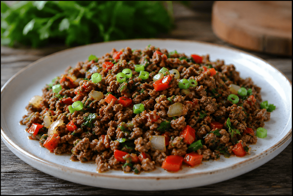 Easy Keto Ground Beef