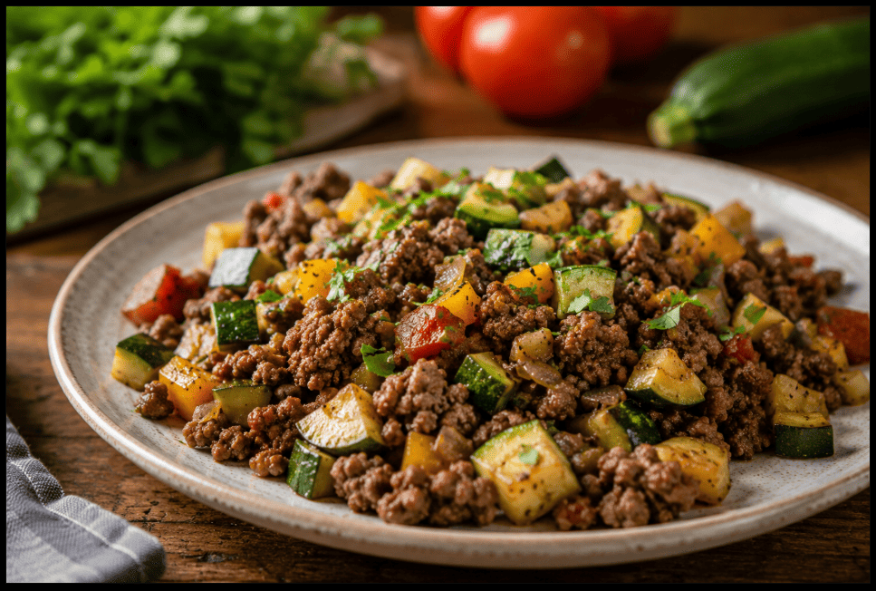Easy Keto Recipes with Hamburger