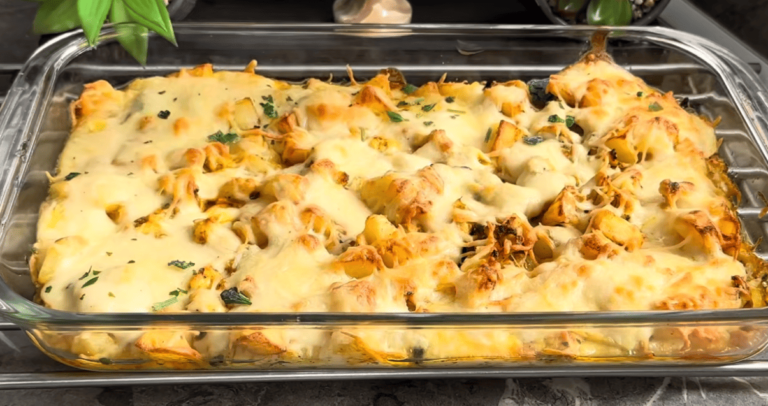 Creamy Chicken and Potato Gratin with Béchamel Sauce