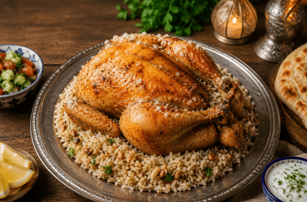 Turkish Salt-Crust Chicken