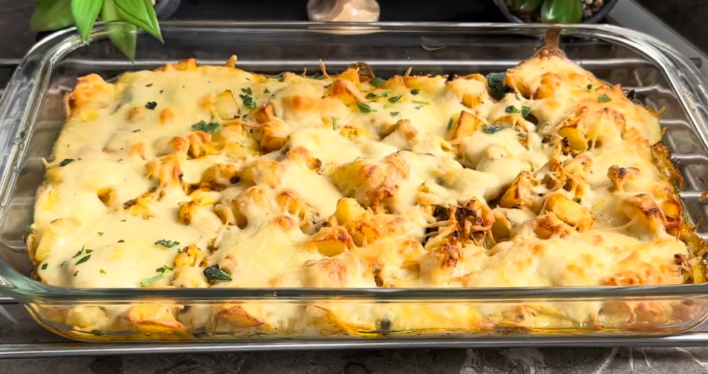 Chicken and Potato Gratin